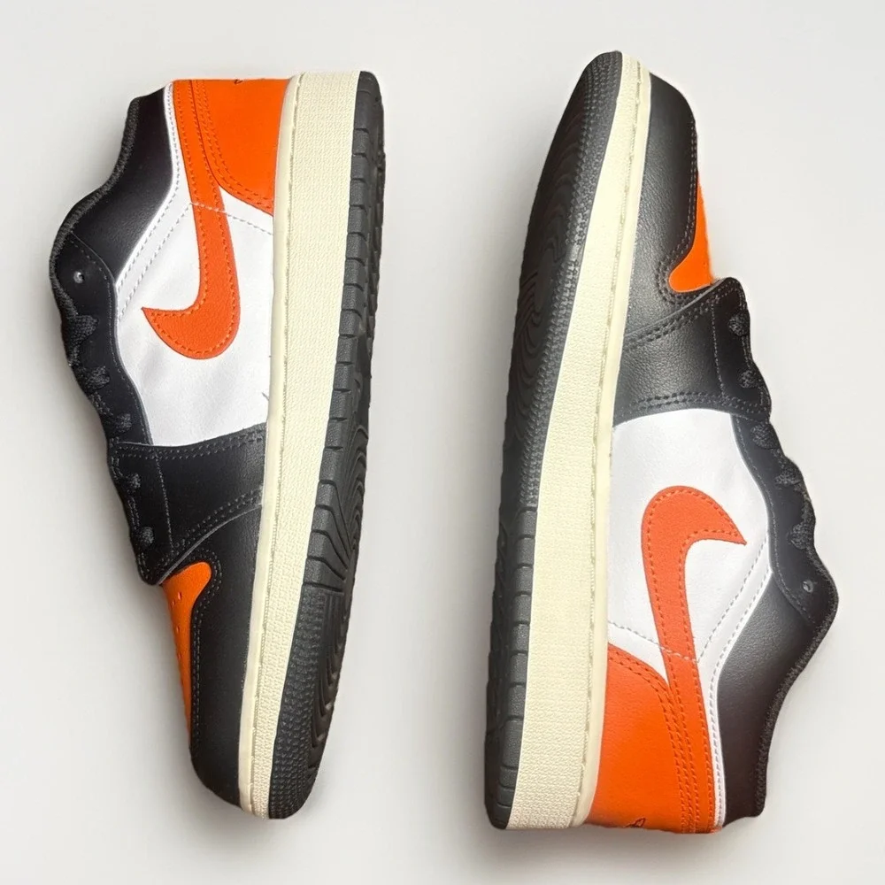 Nike‎ Air Jordan 1 Retro Low Shattered Backboard Orange Youth Shoes 553558-081